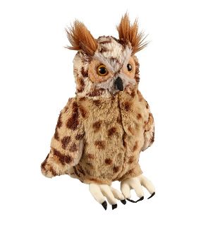 Obrázek z Výr velký plyš 25cm (6) 
